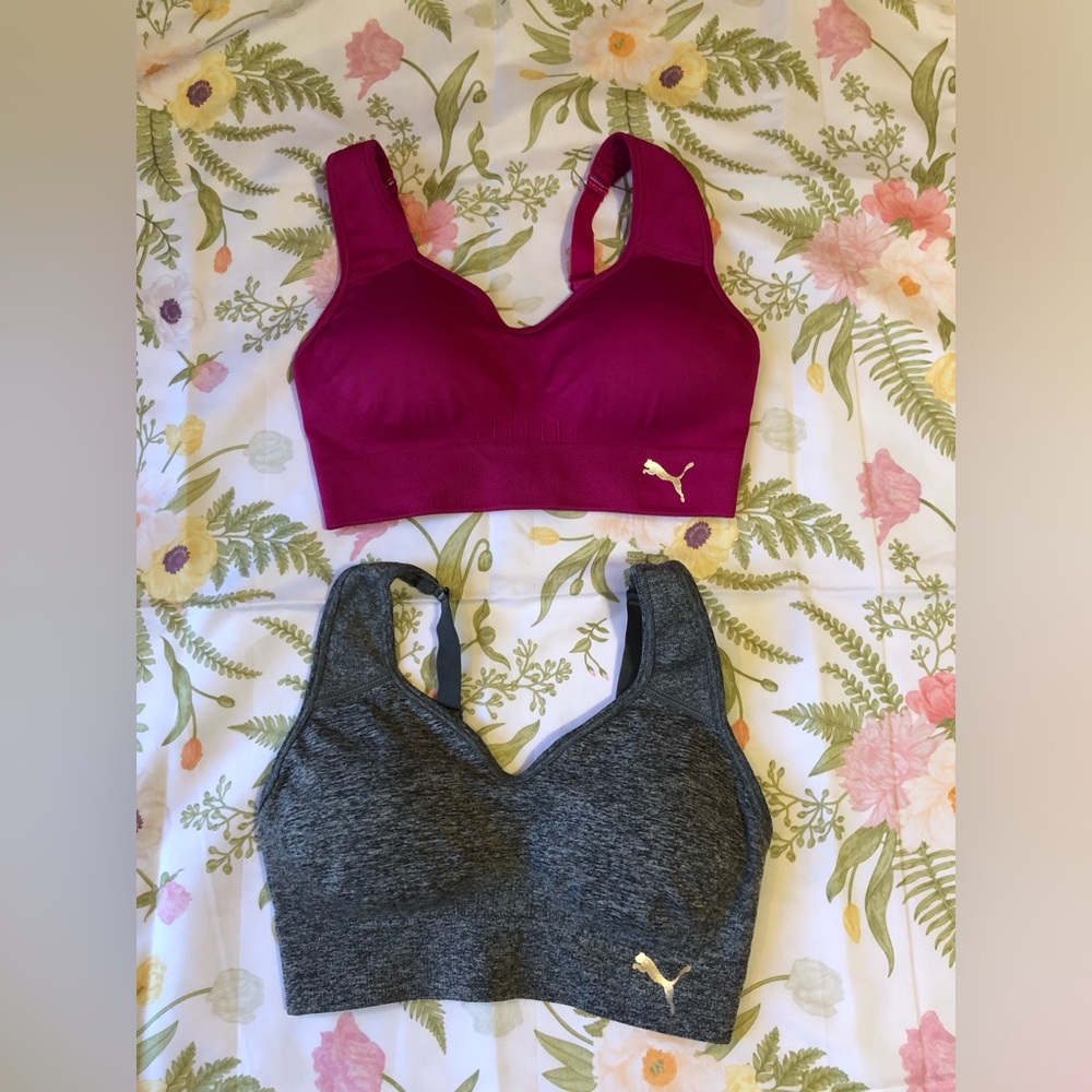 Brand New-Set of Puma Sports Bras-SMALL